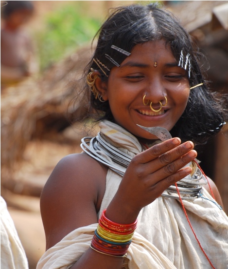 Tribal Girl, Odisha, India